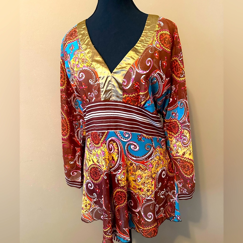 5/$25 will bundle Women’s Tie Back Boho Blouse